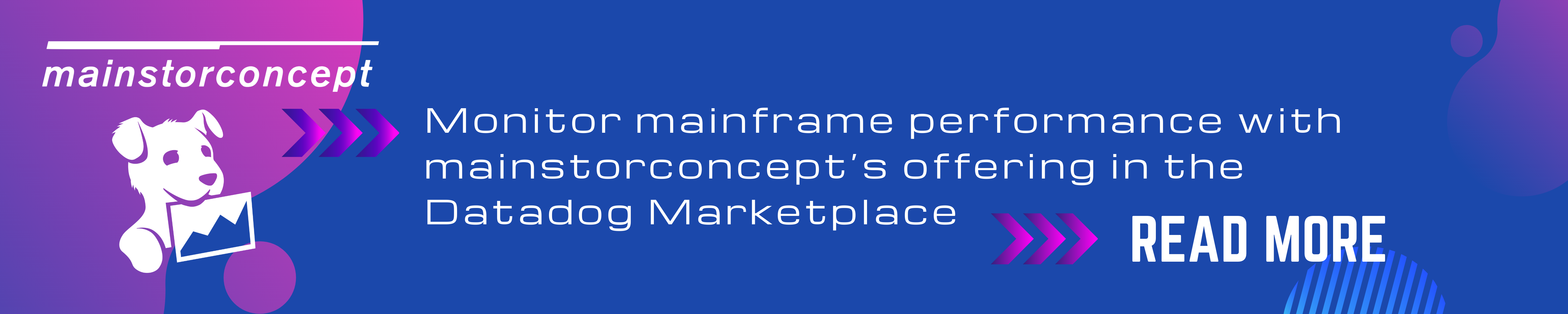 Monitor mainframe performance with mainstorconcept’s offering in the Datadog Marketplace